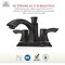 Anzzi Vista 4" Centerset Mid-Arc Bathroom Faucet, Oil Rubbed Bronze L-AZ014ORB - alternate 8